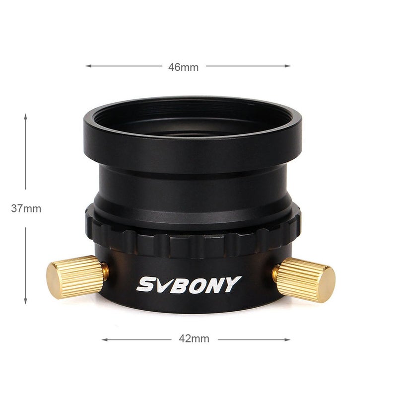 SVBONY Telescope Accessories Focuser Adapter 1.25 inches M42X0.75 Reflector Telescope Eyepiece Adapter - Image 2